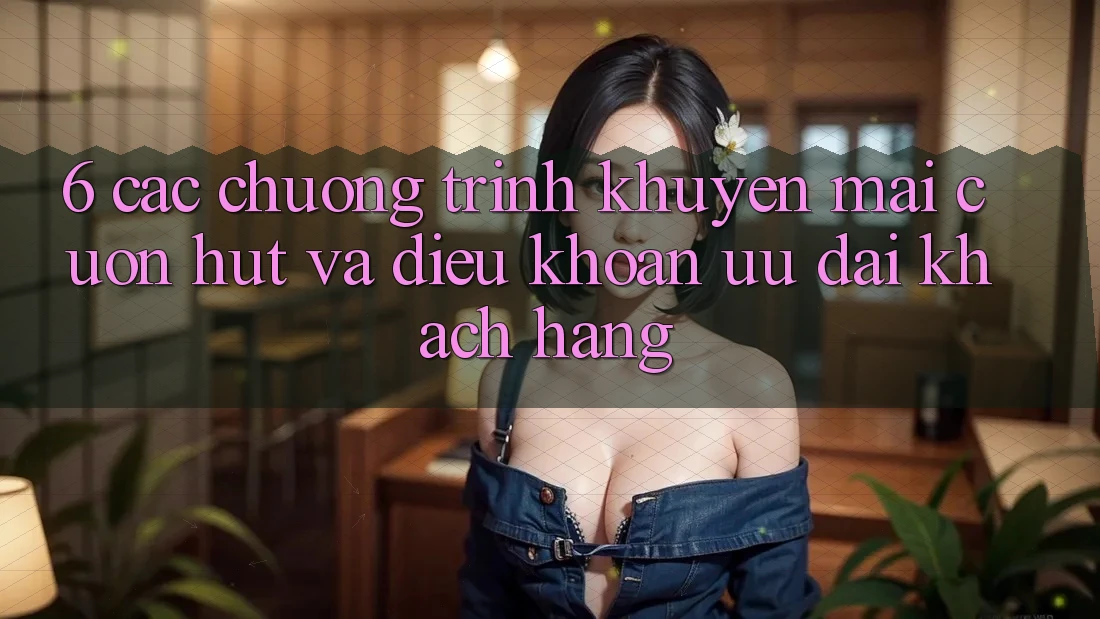 6. Các chương trình khuyến mãi cuốn hút và điều khoản ưu đãi khách hàng