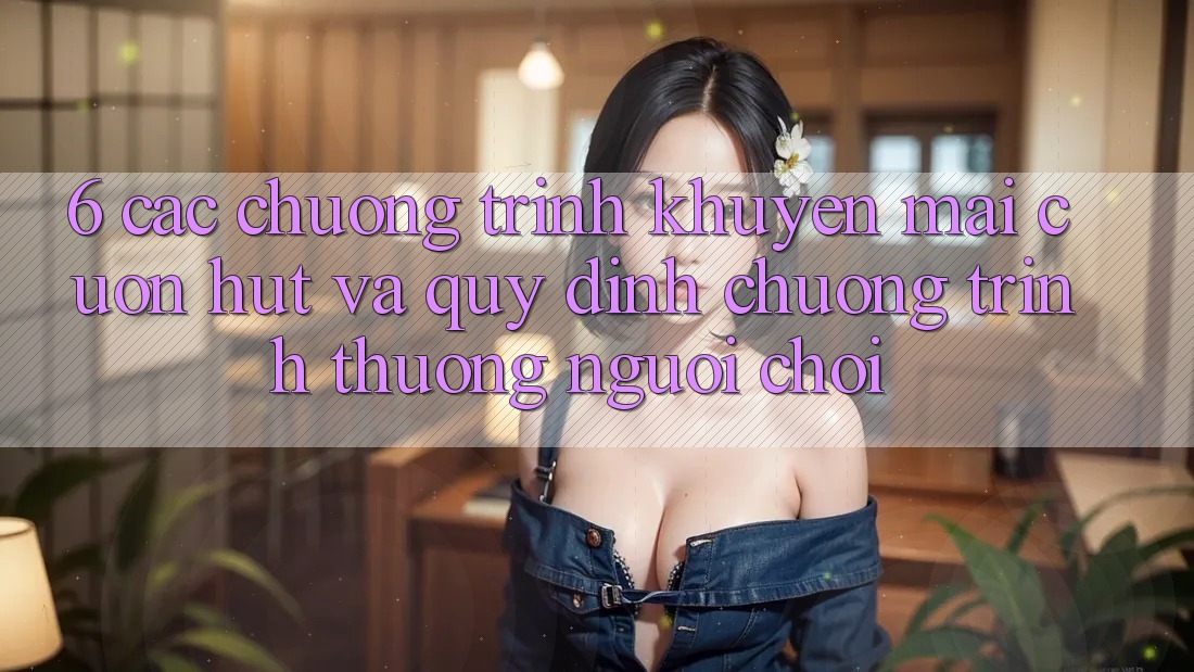 6. Các chương trình khuyến mãi cuốn hút và quy định chương trình thưởng người chơi