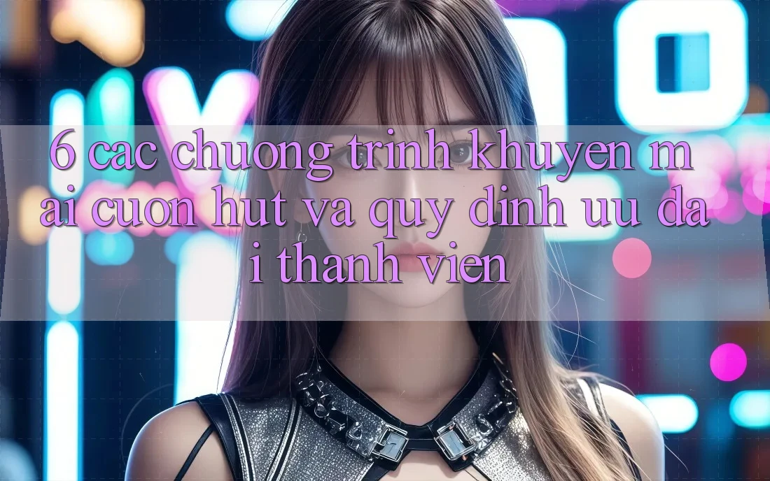 6. Các chương trình khuyến mãi cuốn hút và quy định ưu đãi thành viên