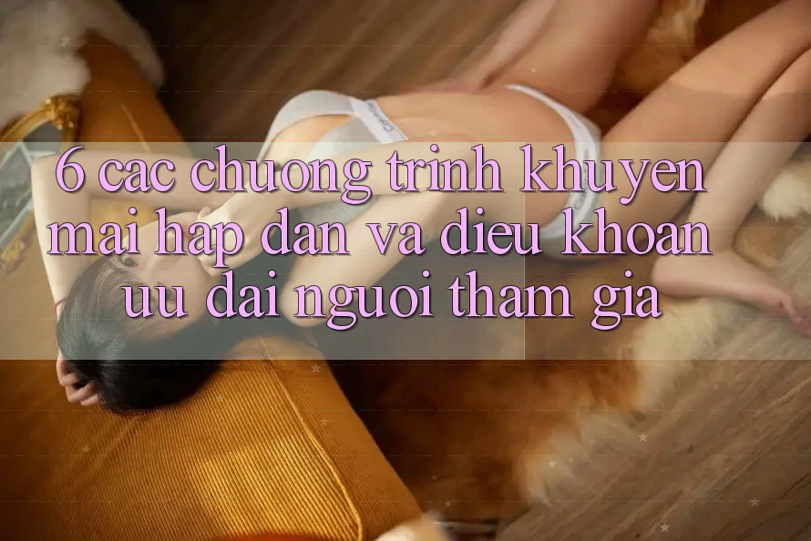 6. Các chương trình khuyến mãi hấp dẫn và điều khoản ưu đãi người tham gia