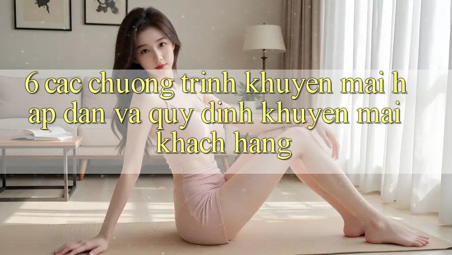 6. Các chương trình khuyến mãi hấp dẫn và quy định khuyến mãi khách hàng 6. Các chương trình khuyến mãi hấp dẫn và quy định khuyến mãi khách hàng