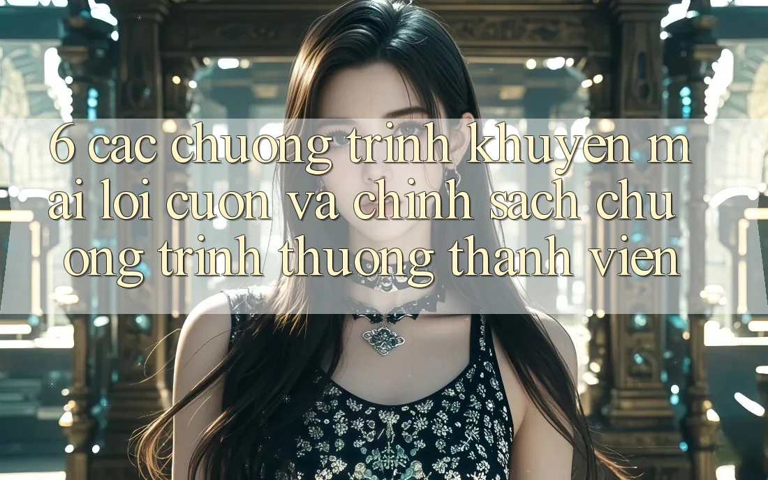 6. Các chương trình khuyến mãi lôi cuốn và chính sách chương trình thưởng thành viên