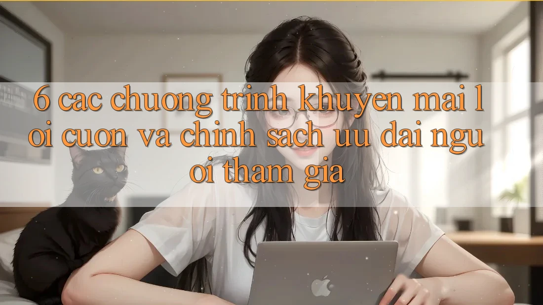 6. Các chương trình khuyến mãi lôi cuốn và chính sách ưu đãi người tham gia 6. Các chương trình khuyến mãi lôi cuốn và chính sách ưu đãi người tham gia