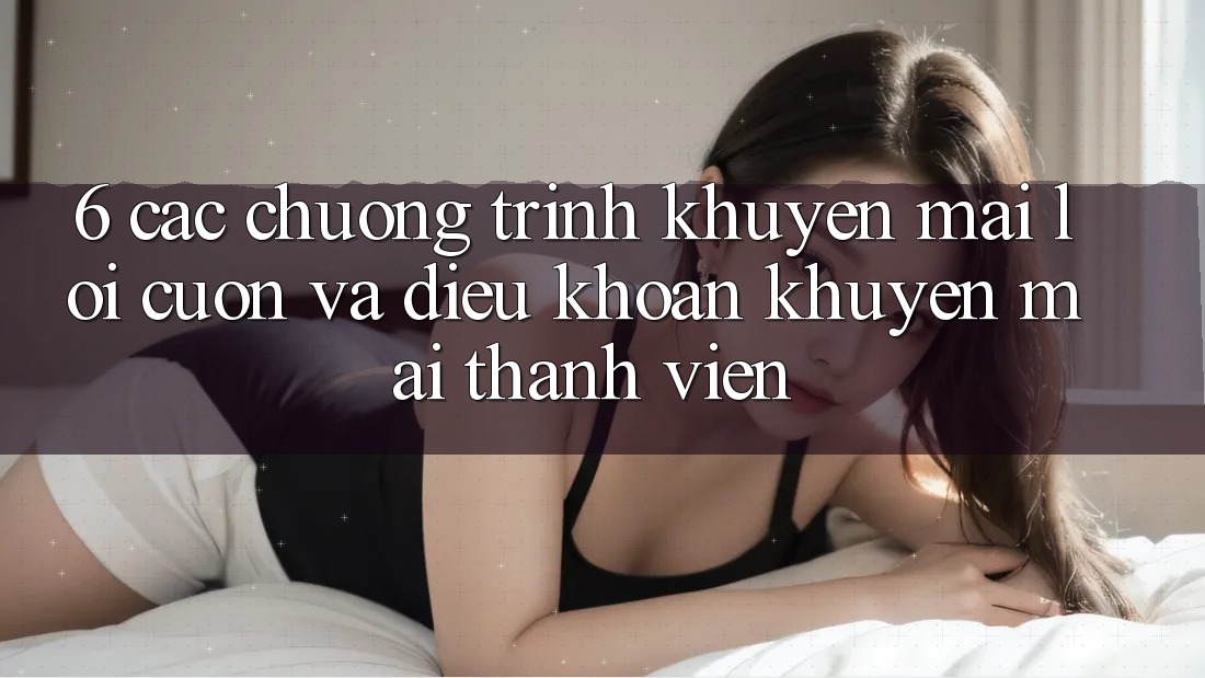 6. Các chương trình khuyến mãi lôi cuốn và điều khoản khuyến mãi thành viên 6. Các chương trình khuyến mãi lôi cuốn và điều khoản khuyến mãi thành viên