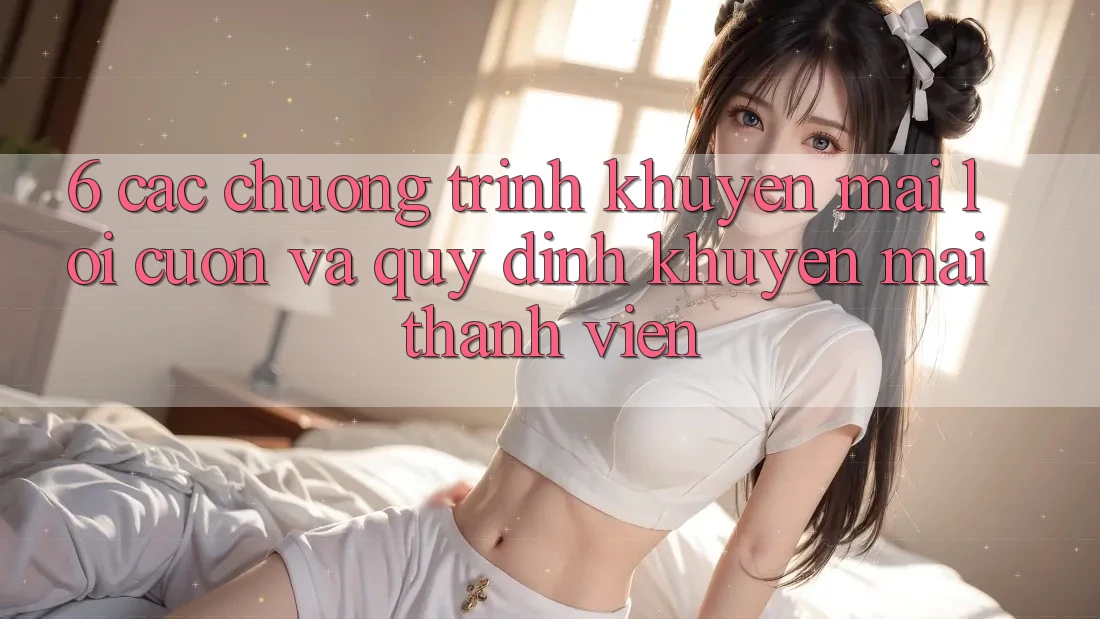 6. Các chương trình khuyến mãi lôi cuốn và quy định khuyến mãi thành viên