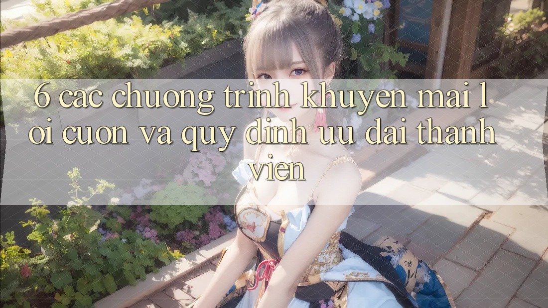 6. Các chương trình khuyến mãi lôi cuốn và quy định ưu đãi thành viên