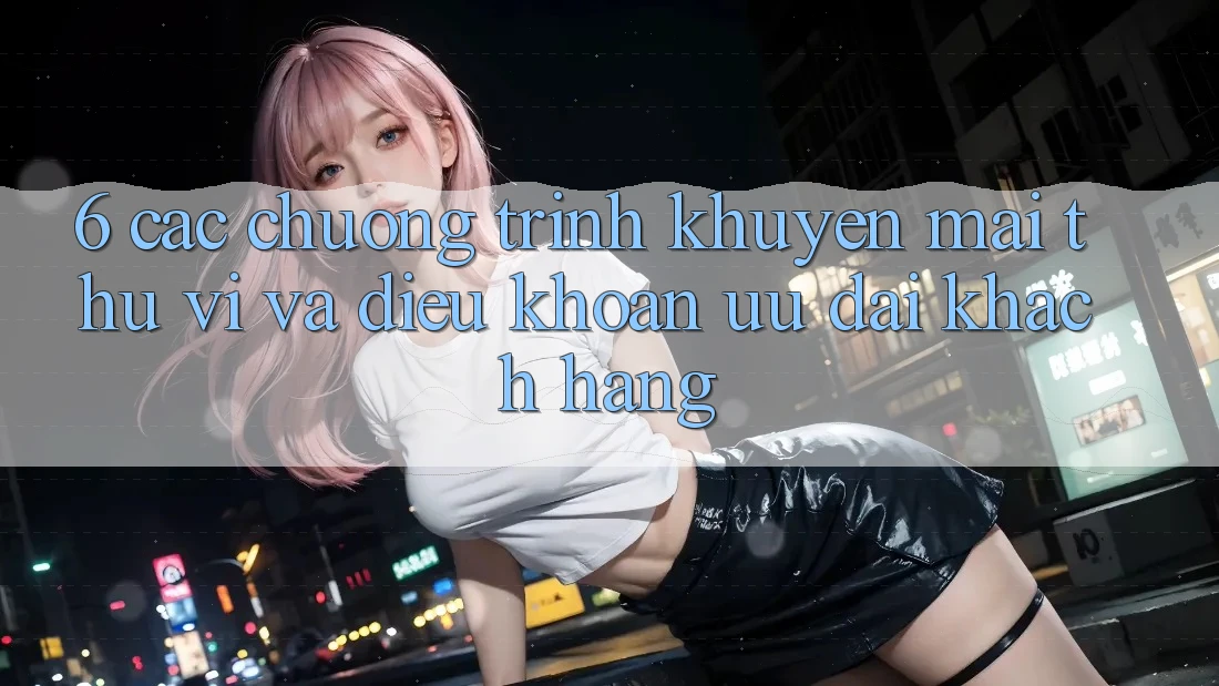6. Các chương trình khuyến mãi thú vị và điều khoản ưu đãi khách hàng 6. Các chương trình khuyến mãi thú vị và điều khoản ưu đãi khách hàng