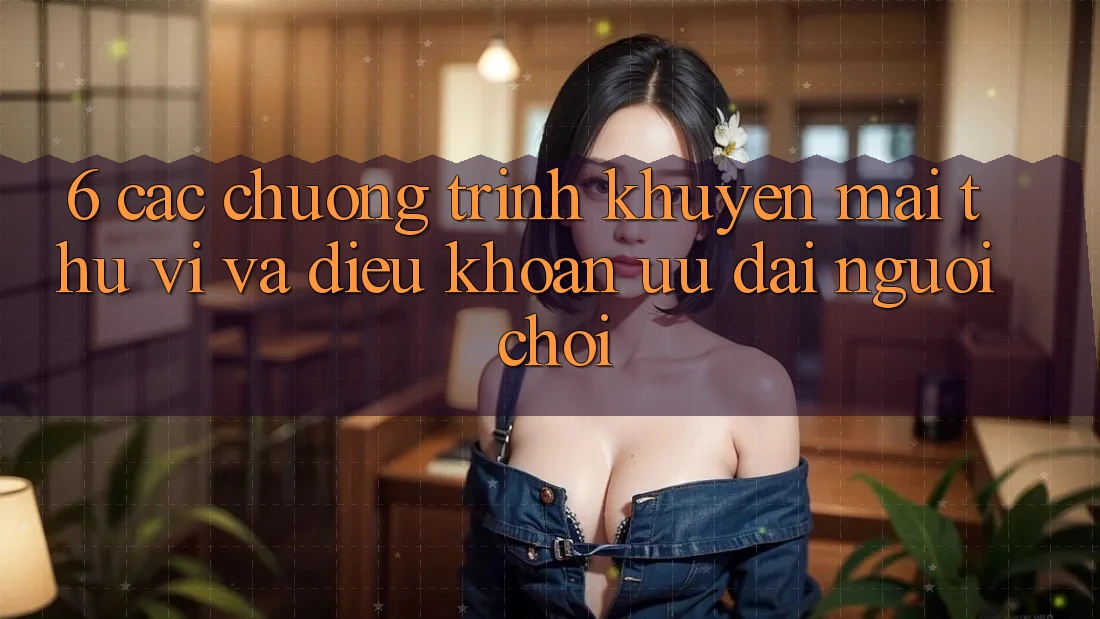 6. Các chương trình khuyến mãi thú vị và điều khoản ưu đãi người chơi 6. Các chương trình khuyến mãi thú vị và điều khoản ưu đãi người chơi