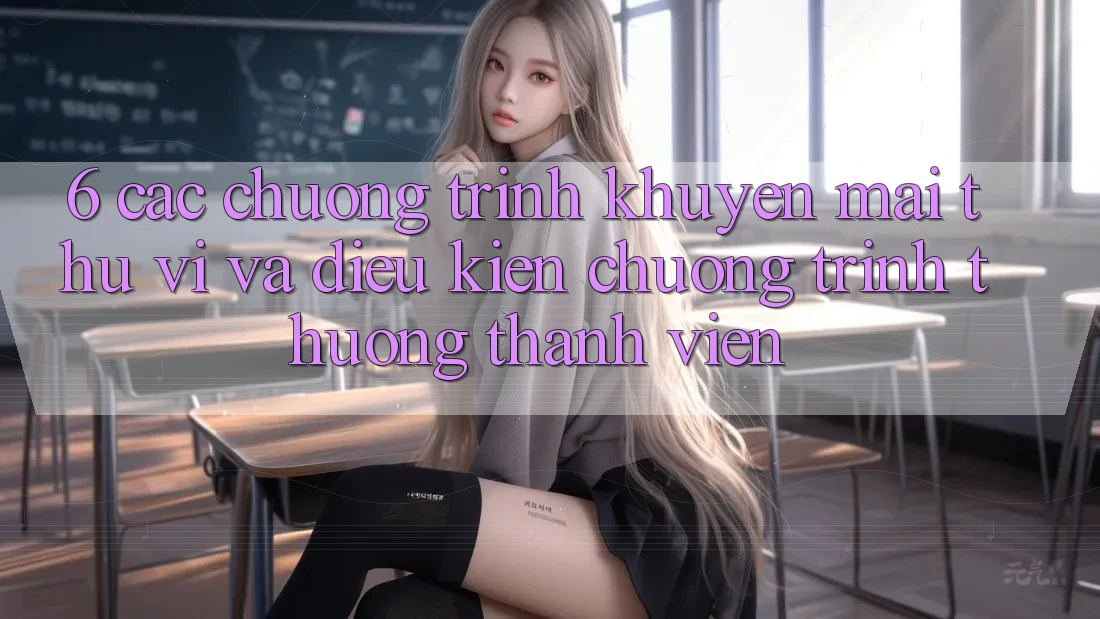 6. Các chương trình khuyến mãi thú vị và điều kiện chương trình thưởng thành viên 6. Các chương trình khuyến mãi thú vị và điều kiện chương trình thưởng thành viên