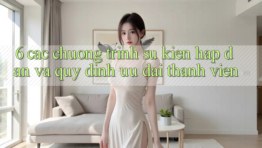 6. Các chương trình sự kiện hấp dẫn và quy định ưu đãi thành viên 6. Các chương trình sự kiện hấp dẫn và quy định ưu đãi thành viên