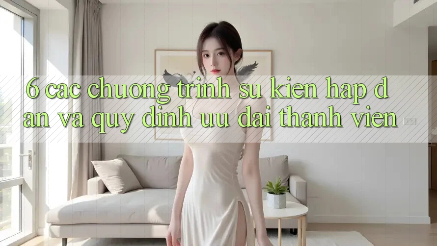 6. Các chương trình sự kiện hấp dẫn và quy định ưu đãi thành viên