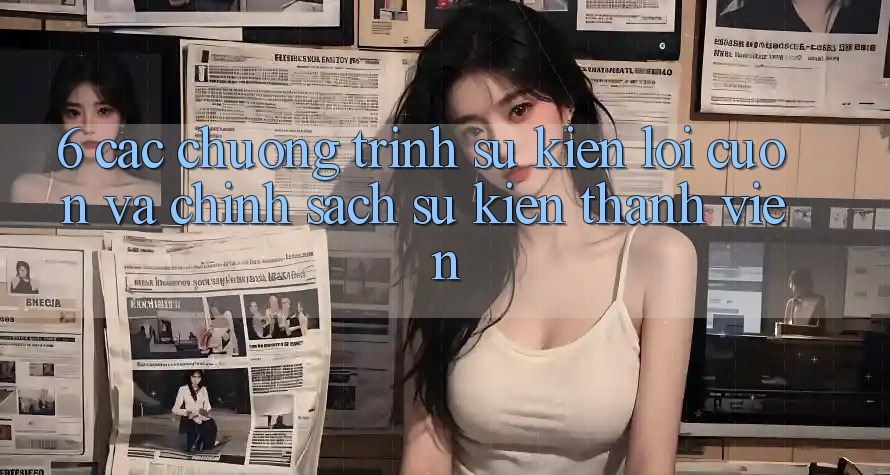 6. Các chương trình sự kiện lôi cuốn và chính sách sự kiện thành viên 6. Các chương trình sự kiện lôi cuốn và chính sách sự kiện thành viên