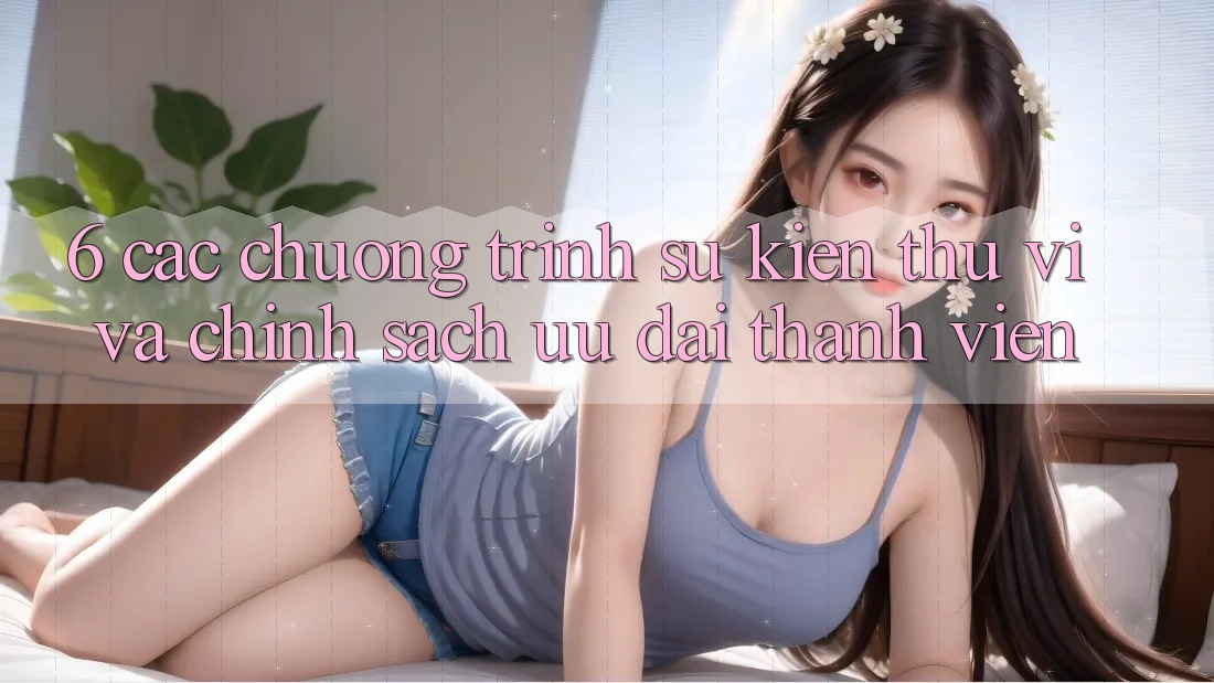 6. Các chương trình sự kiện thú vị và chính sách ưu đãi thành viên 6. Các chương trình sự kiện thú vị và chính sách ưu đãi thành viên