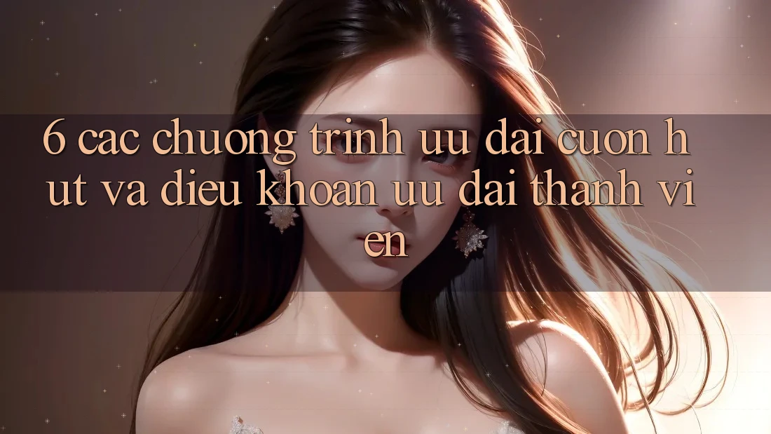 6. Các chương trình ưu đãi cuốn hút và điều khoản ưu đãi thành viên
