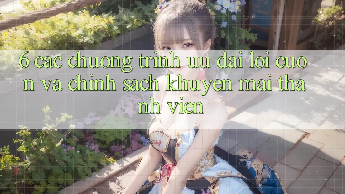 6. Các chương trình ưu đãi lôi cuốn và chính sách khuyến mãi thành viên