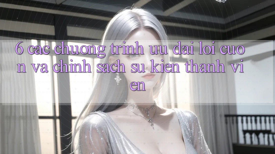 6. Các chương trình ưu đãi lôi cuốn và chính sách sự kiện thành viên 6. Các chương trình ưu đãi lôi cuốn và chính sách sự kiện thành viên