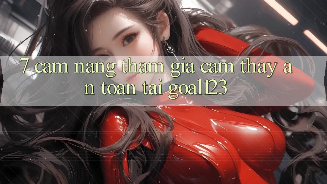 7. Cẩm nang tham gia cảm thấy an toàn tại Goal123 7. Cẩm nang tham gia cảm thấy an toàn tại Goal123