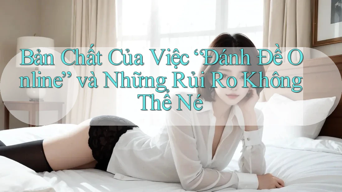 Bản Chất Của Việc “Đánh Đề Online” và Những Rủi Ro Không Thể Né Bản Chất Của Việc “Đánh Đề Online” và Những Rủi Ro Không Thể Né