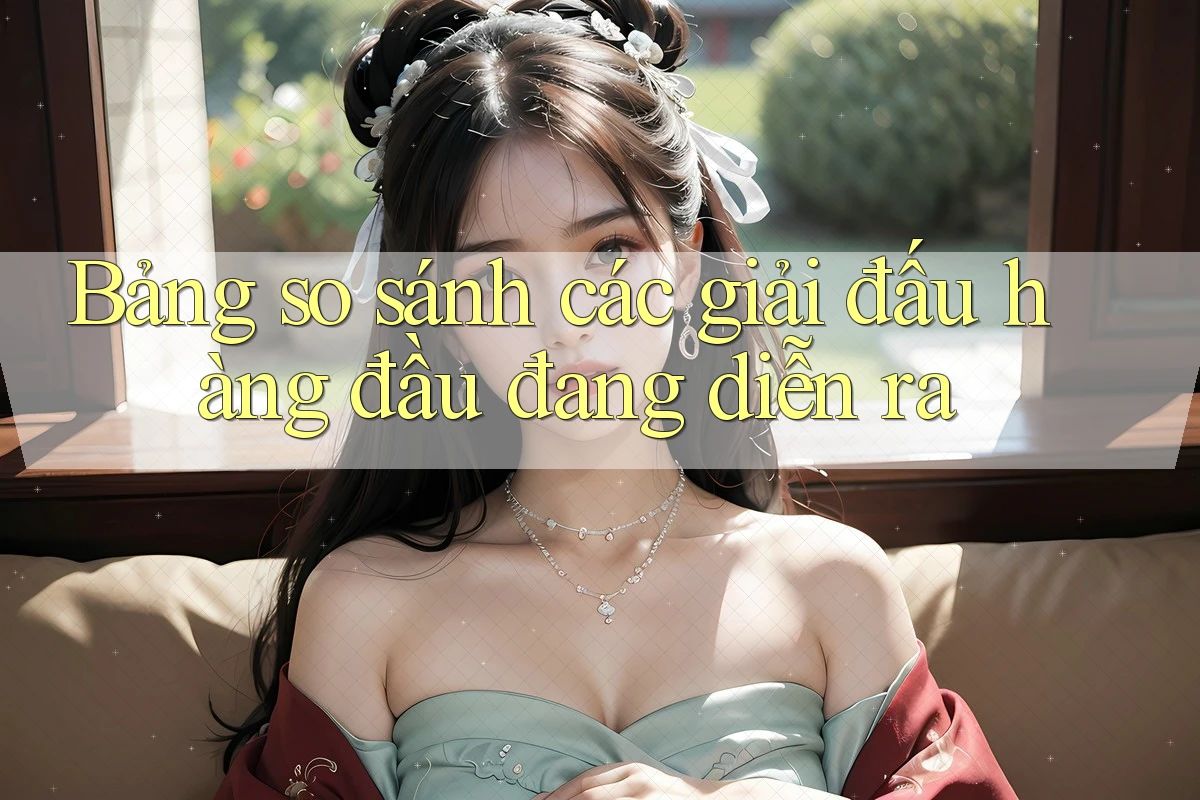 Bảng so sánh các giải đấu hàng đầu đang diễn ra