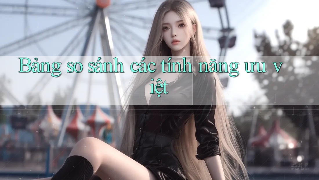 Bảng so sánh các tính năng ưu việt