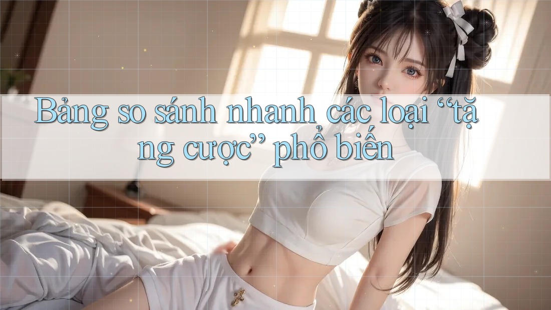 Bảng so sánh nhanh các loại “tặng cược” phổ biến