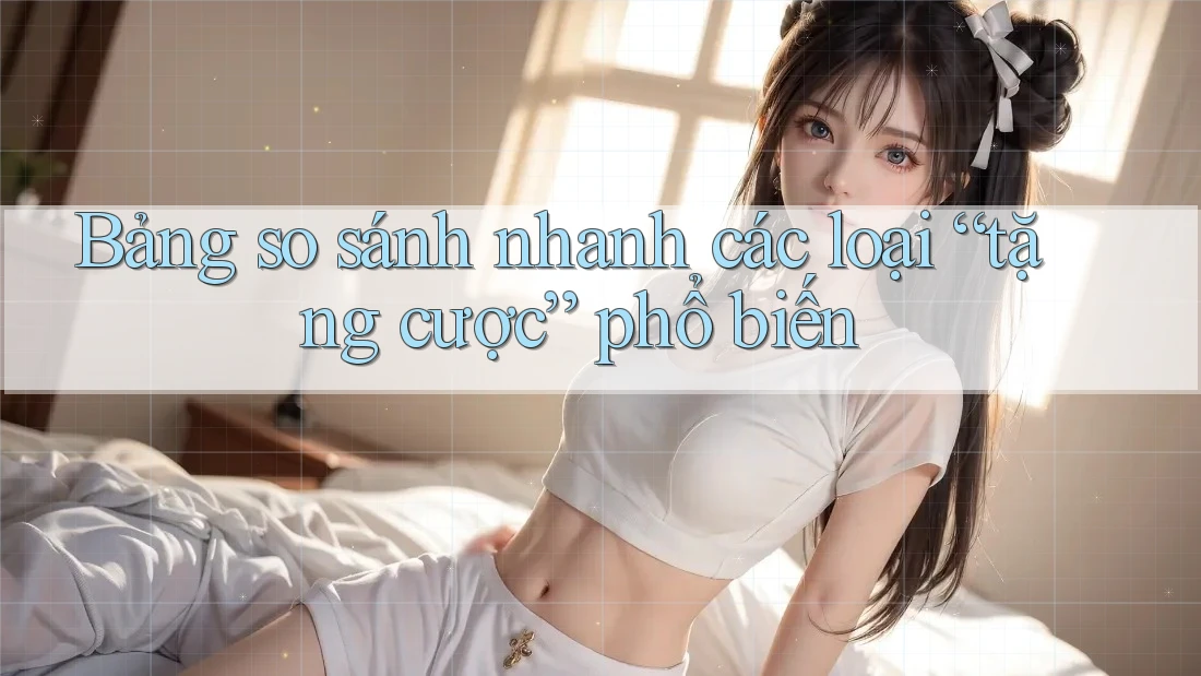Bảng so sánh nhanh các loại “tặng cược” phổ biến Bảng so sánh nhanh các loại “tặng cược” phổ biến