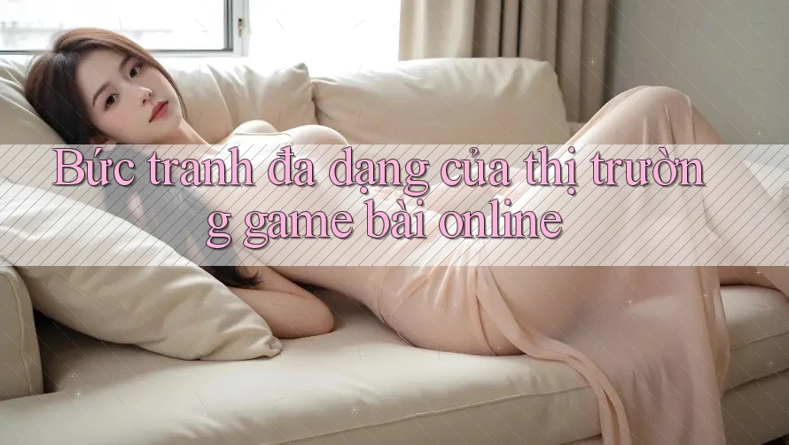 Bức tranh đa dạng của thị trường game bài online