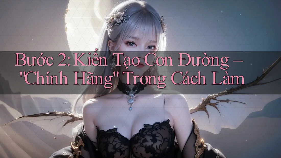Bước 2: Kiến Tạo Con Đường – “Chính Hãng” Trong Cách Làm Bước 2: Kiến Tạo Con Đường – “Chính Hãng” Trong Cách Làm