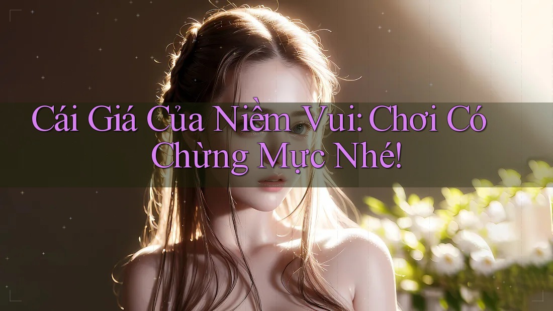 Cái Giá Của Niềm Vui: Chơi Có Chừng Mực Nhé!