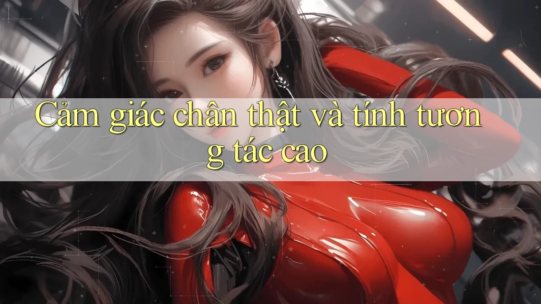 Cảm giác chân thật và tính tương tác cao Cảm giác chân thật và tính tương tác cao