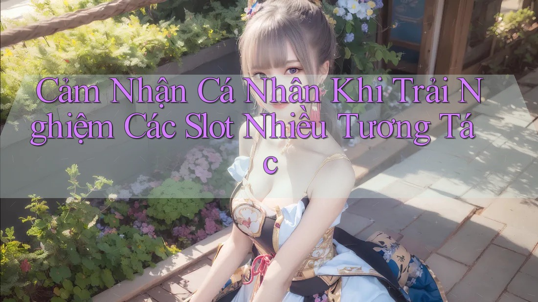 Cảm Nhận Cá Nhân Khi Trải Nghiệm Các Slot Nhiều Tương Tác Cảm Nhận Cá Nhân Khi Trải Nghiệm Các Slot Nhiều Tương Tác