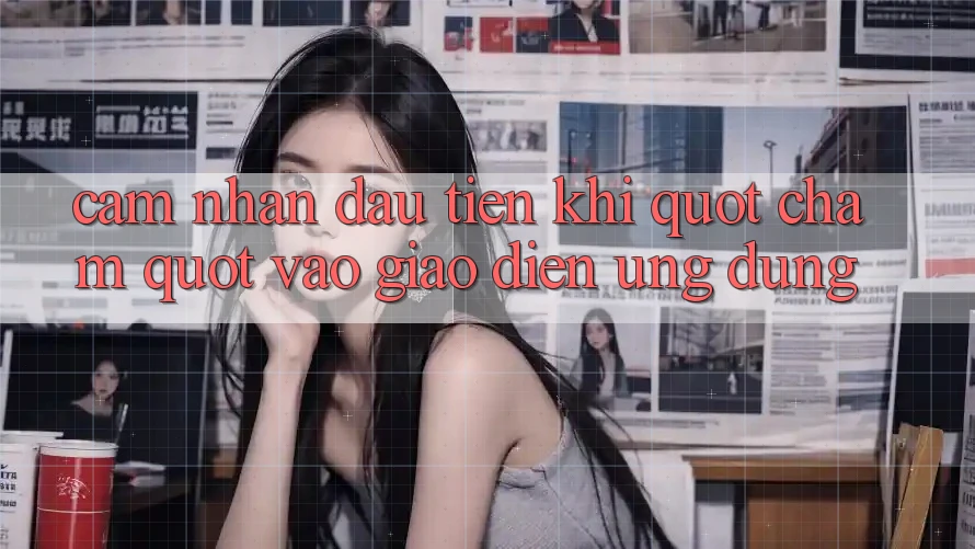 Cảm nhận đầu tiên khi " chạm" vào giao diện ứng dụng
