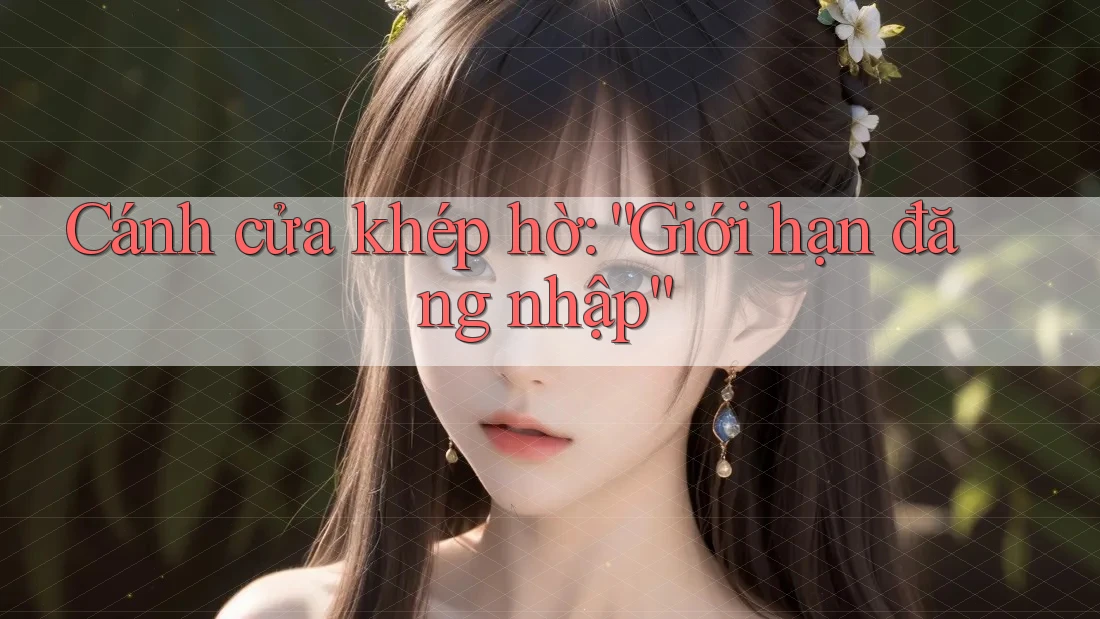Cánh cửa khép hờ: “Giới hạn đăng nhập”