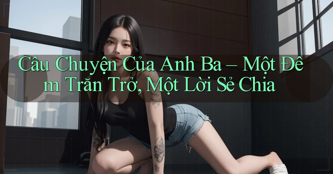 Câu Chuyện Của Anh Ba – Một Đêm Trăn Trở, Một Lời Sẻ Chia