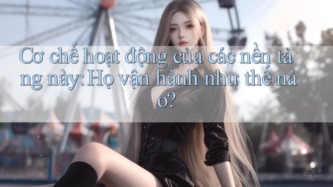 Cơ chế hoạt động của các nền tảng này: Họ vận hành như thế nào? Cơ chế hoạt động của các nền tảng này: Họ vận hành như thế nào?