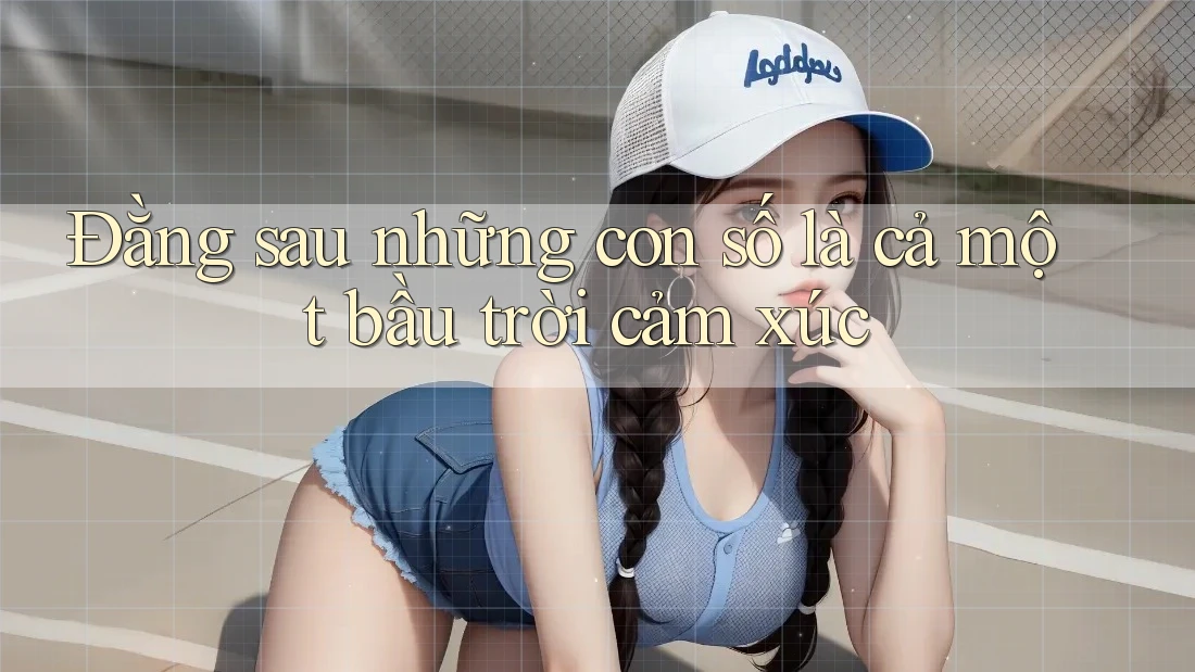 Đằng sau những con số là cả một bầu trời cảm xúc Đằng sau những con số là cả một bầu trời cảm xúc