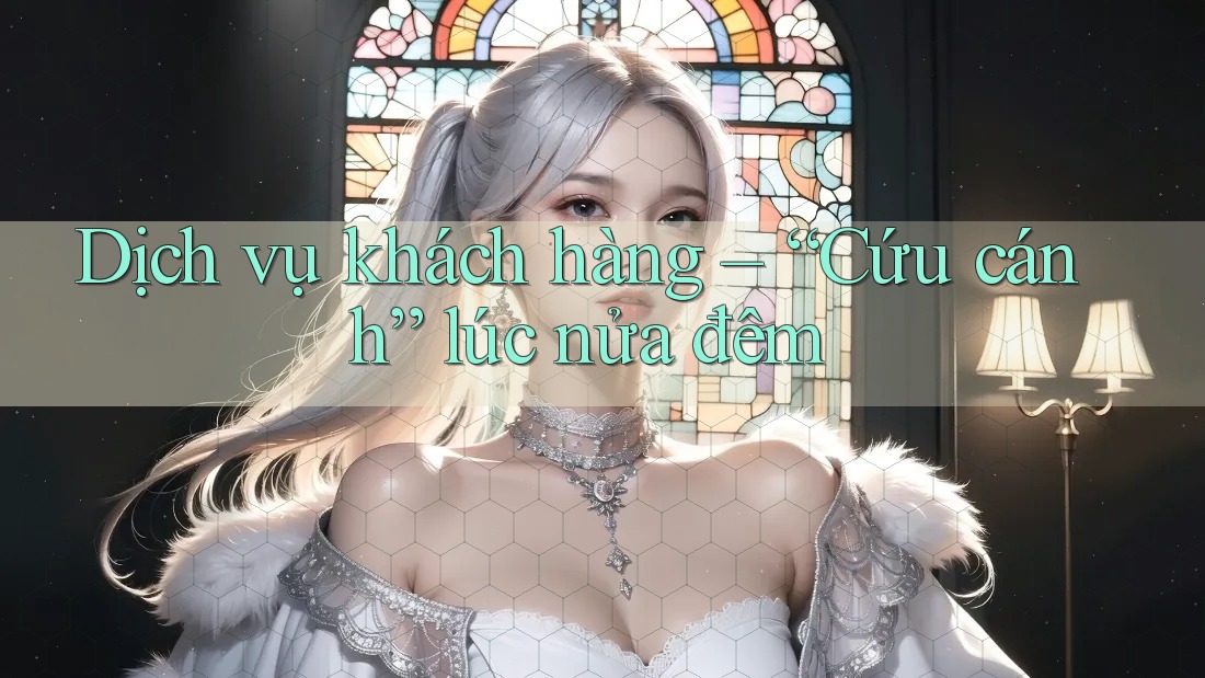 Dịch vụ khách hàng – “Cứu cánh” lúc nửa đêm Dịch vụ khách hàng – “Cứu cánh” lúc nửa đêm