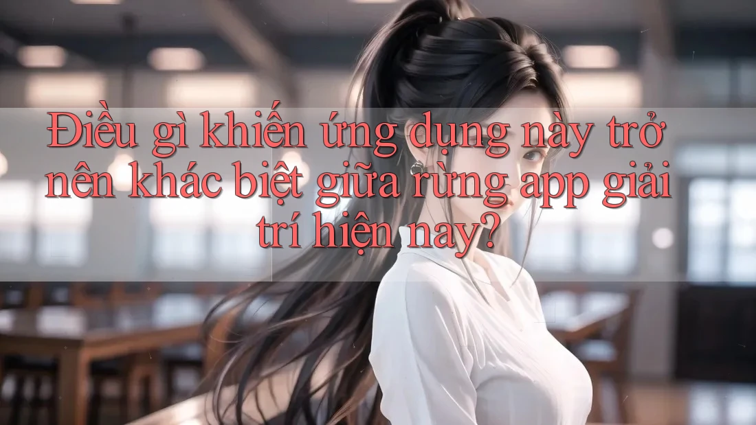 Điều gì khiến ứng dụng này trở nên khác biệt giữa rừng app giải trí hiện nay?