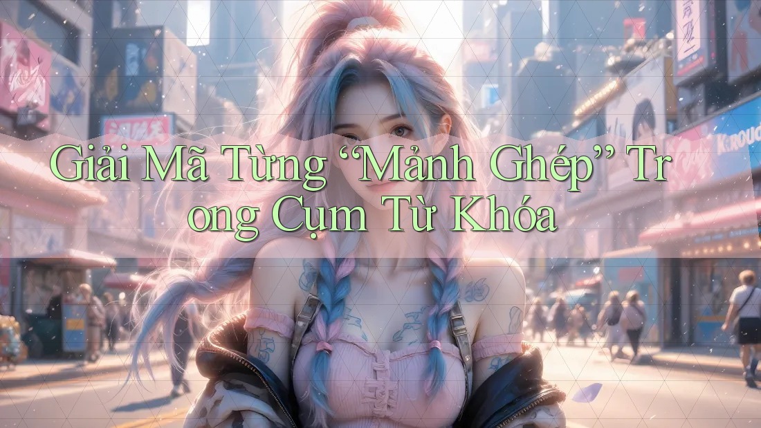 Giải mã từng “mảnh ghép” trong cụm từ khóa