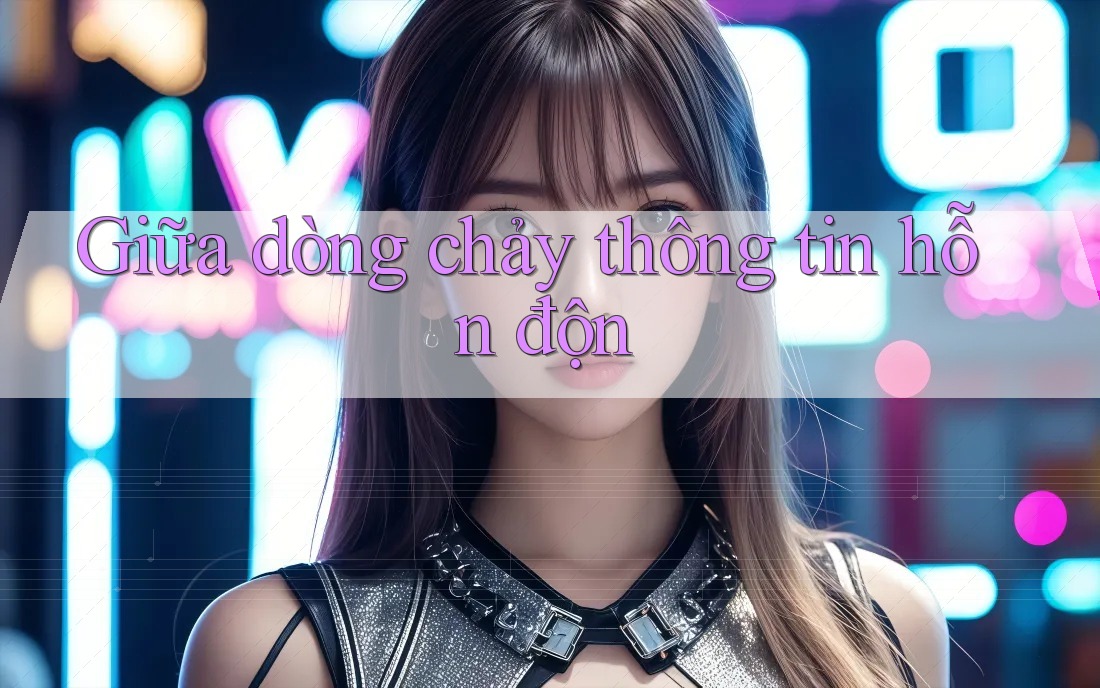 Giữa dòng chảy thông tin hỗn độn Giữa dòng chảy thông tin hỗn độn