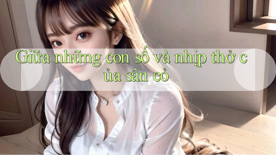 Giữa những con số và nhịp thở của sân cỏ