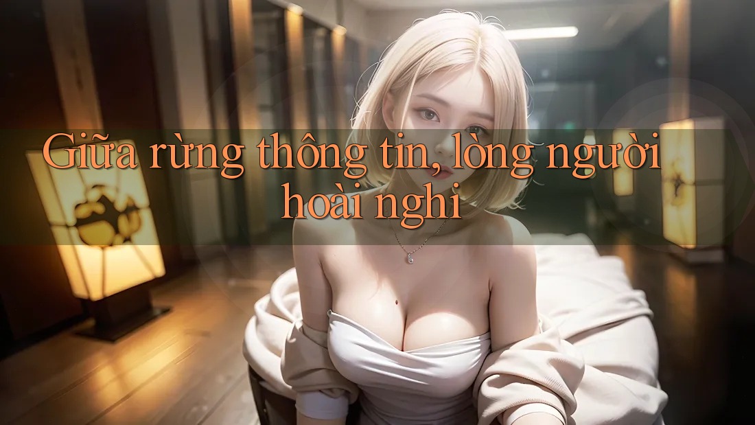 Giữa rừng thông tin, lòng người hoài nghi