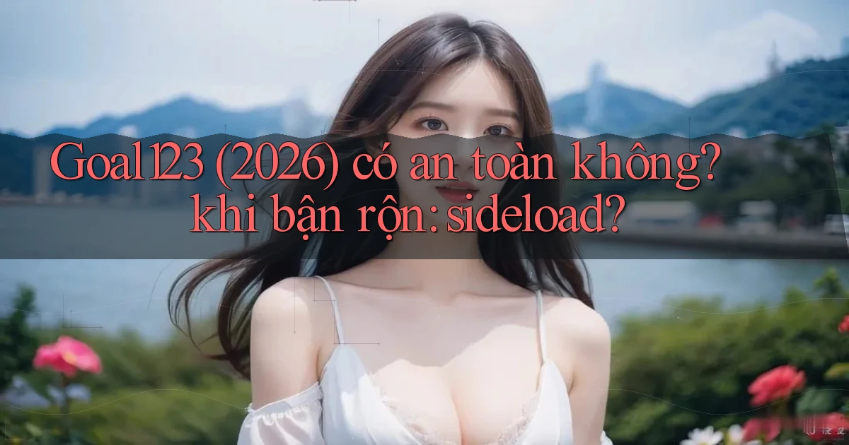 Goal123 (2026) có an toàn không khi bận rộn sideload