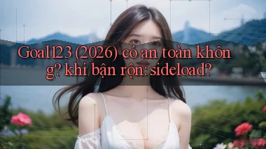 Goal123 (2026) có an toàn không khi bận rộn sideload