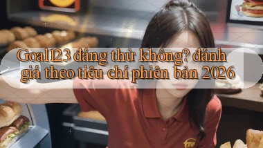 Goal123 đáng thử không đánh giá theo tiêu chí phiên bản 2026
