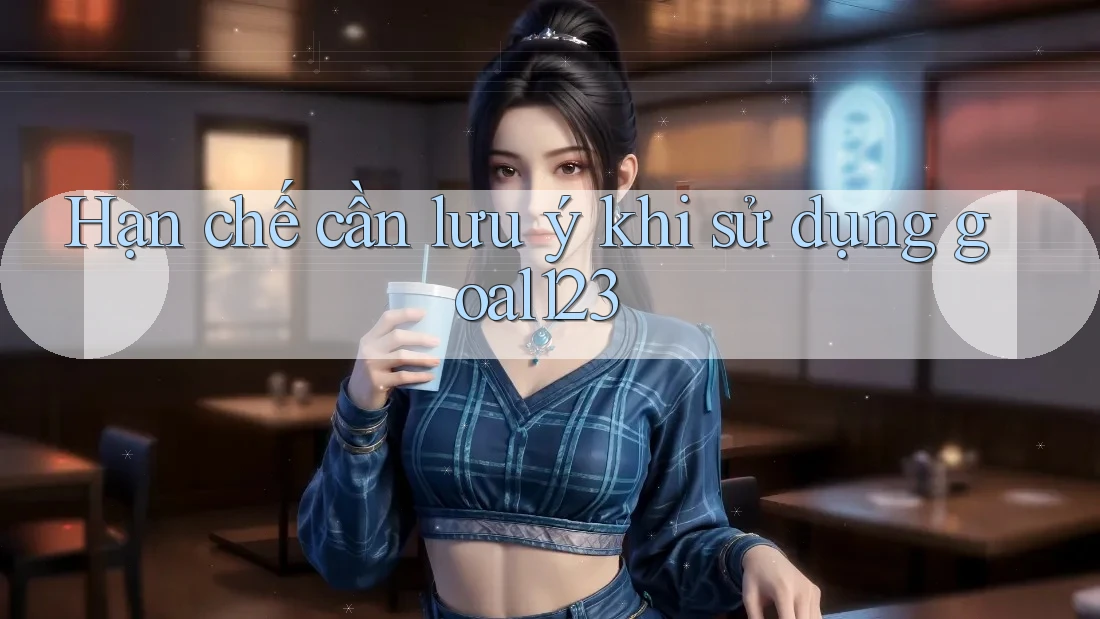 Hạn chế cần lưu ý khi sử dụng goal123 Hạn chế cần lưu ý khi sử dụng goal123
