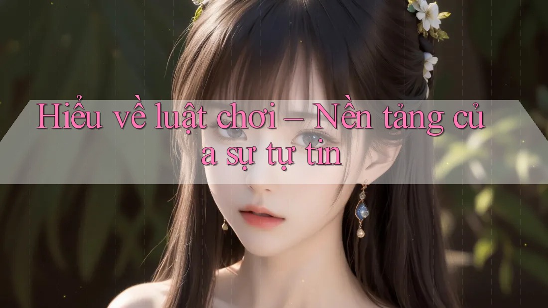 Hiểu về luật chơi – Nền tảng của sự tự tin Hiểu về luật chơi – Nền tảng của sự tự tin