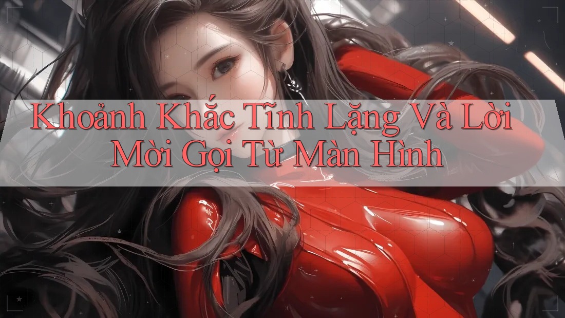 Khoảnh Khắc Tĩnh Lặng Và Lời Mời Gọi Từ Màn Hình Khoảnh Khắc Tĩnh Lặng Và Lời Mời Gọi Từ Màn Hình