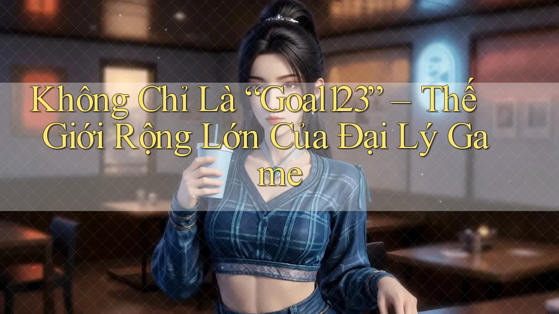 Không Chỉ Là “Goal123” – Thế Giới Rộng Lớn Của Đại Lý Game