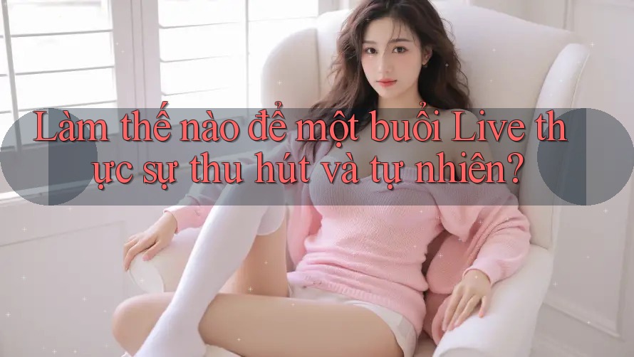 Làm thế nào để một buổi Live thực sự thu hút và tự nhiên? Làm thế nào để một buổi Live thực sự thu hút và tự nhiên?